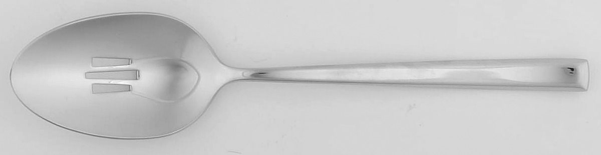 Pearce (Stainless) Pierced Tablespoon (Serving Spoon) by Oneida Silver-1