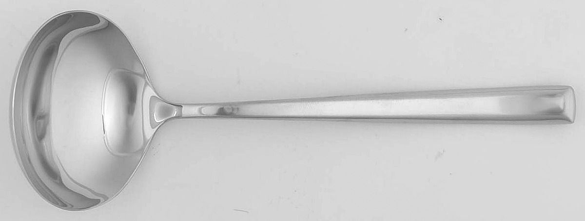 Pearce (Stainless) Solid Gravy Ladle by Oneida Silver-1