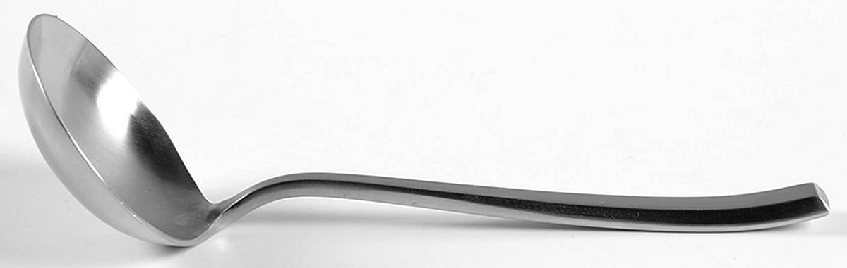 Satin Pearce (Stainless) Solid Gravy Ladle by Oneida Silver-1