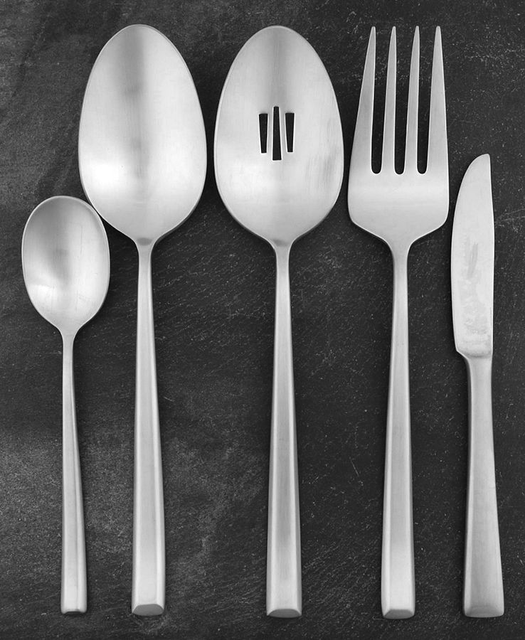 Satin Pearce (Stainless) 5 Piece Hostess Set by Oneida Silver-1