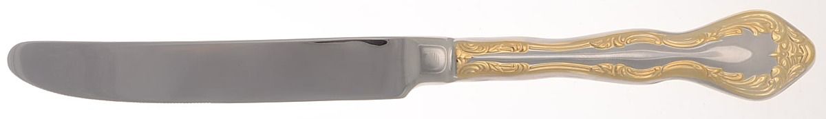 Golden Mandolina (Gold Accent) New French Solid Knife by Oneida Silver-1