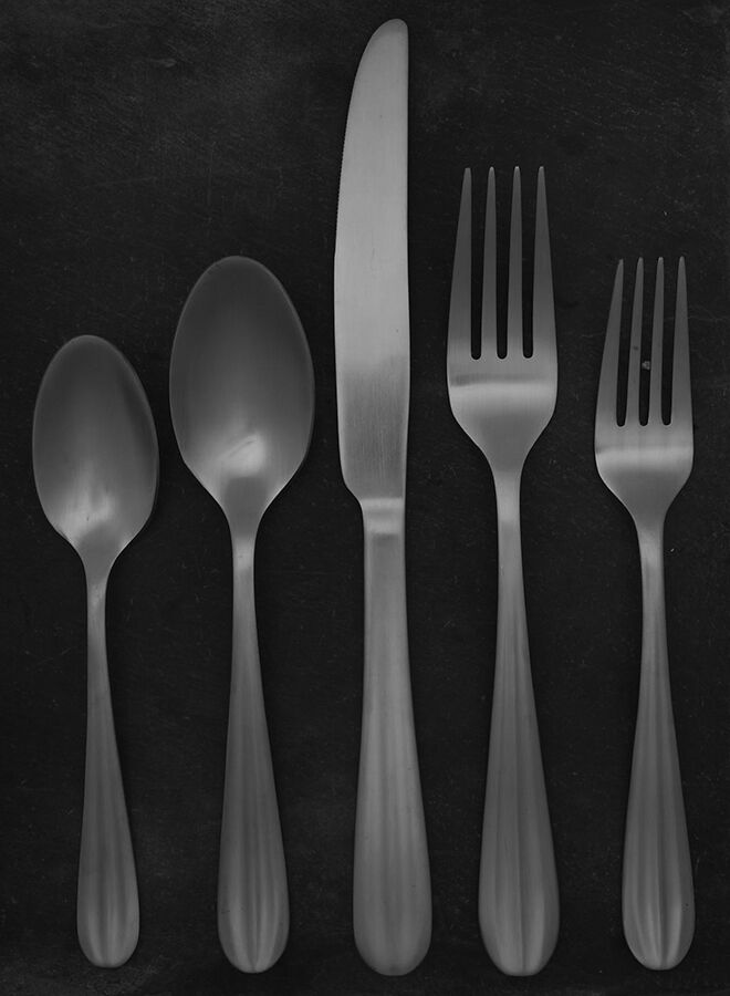 Satin Casson (Stainless) 5 Piece Place Setting by Oneida Silver-1