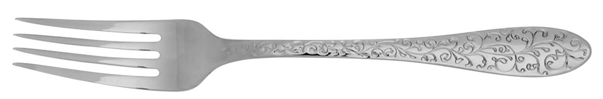 Ivy Flourish (Stainless) Individual Salad Fork by Oneida Silver-1