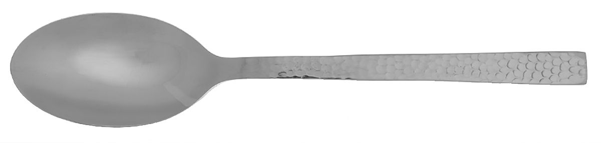 Chef's Table Hammered (Stainless) Place/Oval Soup Spoon by Oneida Silver-1
