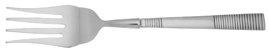 Paxton (Stainless) Cold Meat Fork Large, Stainless Tines HC by Oneida Silver-1