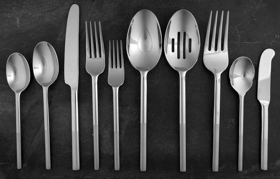 Rylan (Stainless) 45 Piece Set by Oneida Silver-1