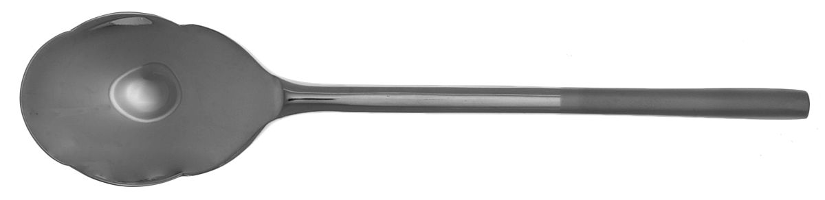 Rylan (Stainless) Sugar Shell Spoon by Oneida Silver-1
