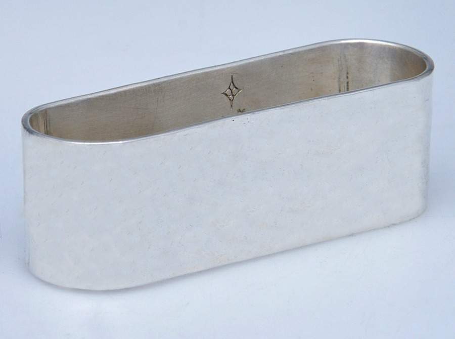 902 (Sterling, Hollowware) Napkin Ring by Old Newbury-1