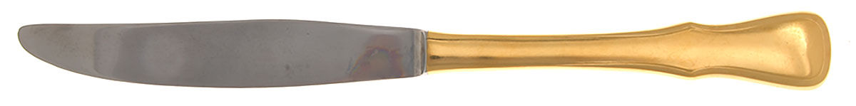 Achievement (Gold Electroplate) Modern Hollow Knife by Oneida Silver-1
