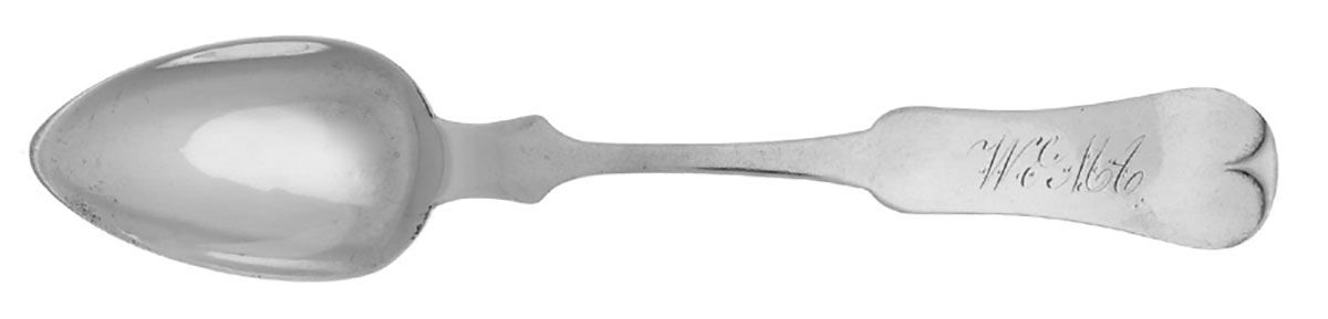 Coin Silver Flatware Teaspoon by Clemens Oskamp-1