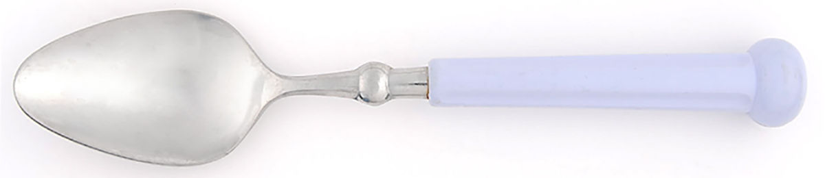 Fashion Wear Pale Blue Place/Oval Soup Spoon by Oxford Hall-1