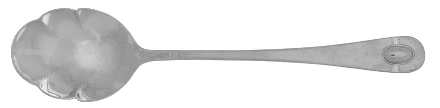 Jupiter-Satin (Stainless) Sugar Shell Spoon by Oneida Silver-1