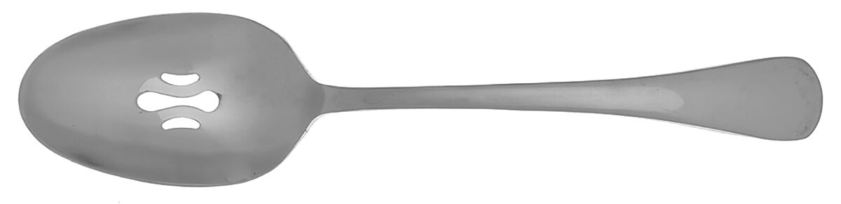 Bellasana (Stainless) Pierced Tablespoon (Serving Spoon) by Oneida Silver-1