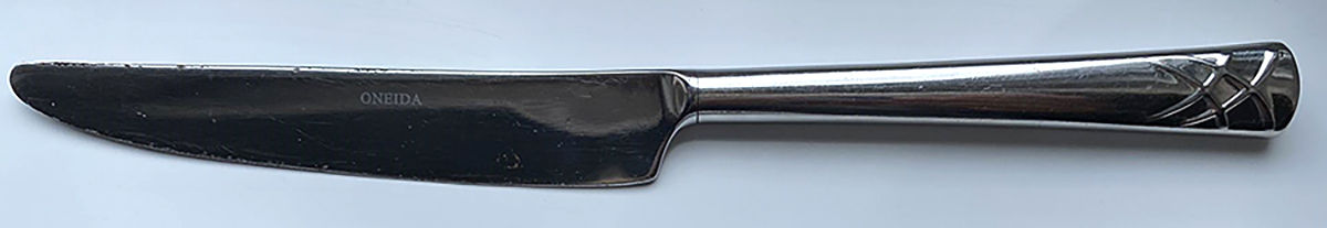 OHS503 (Stainless) New French Solid Knife by Oneida Silver-1