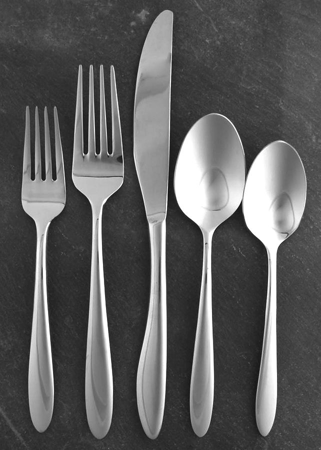 Solefield (Stainless) 40 Piece Estate Set by Oneida Silver-1