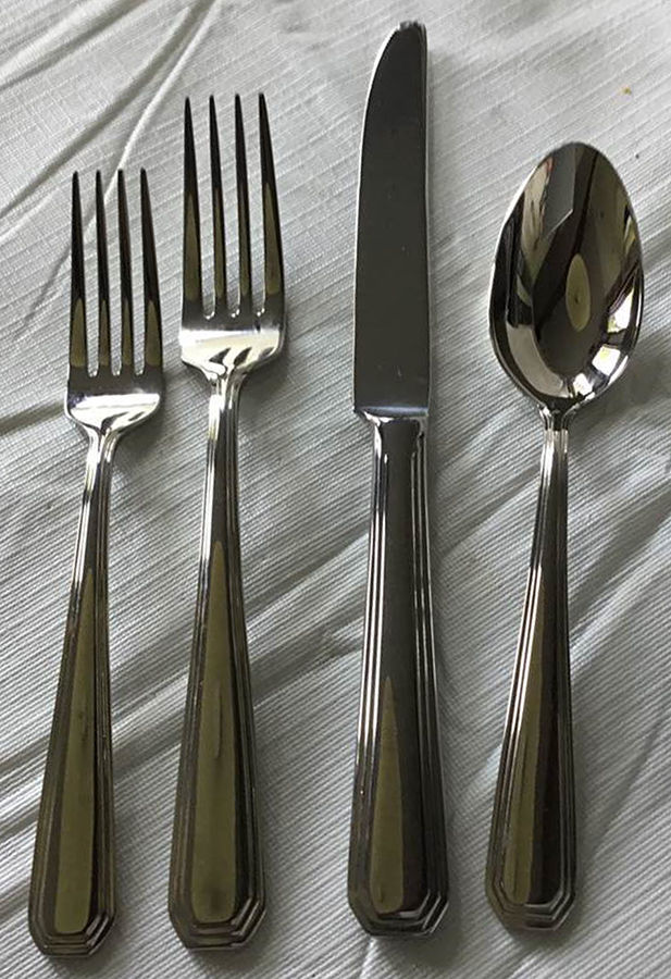 Cosgrove (Stainless) Fork by Oneida Silver-1
