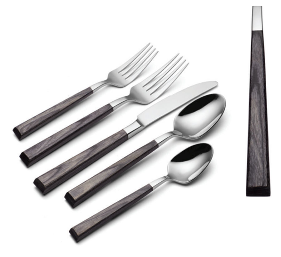 Coronado Charcoal (Stainless) Fork by Oneida Silver-1
