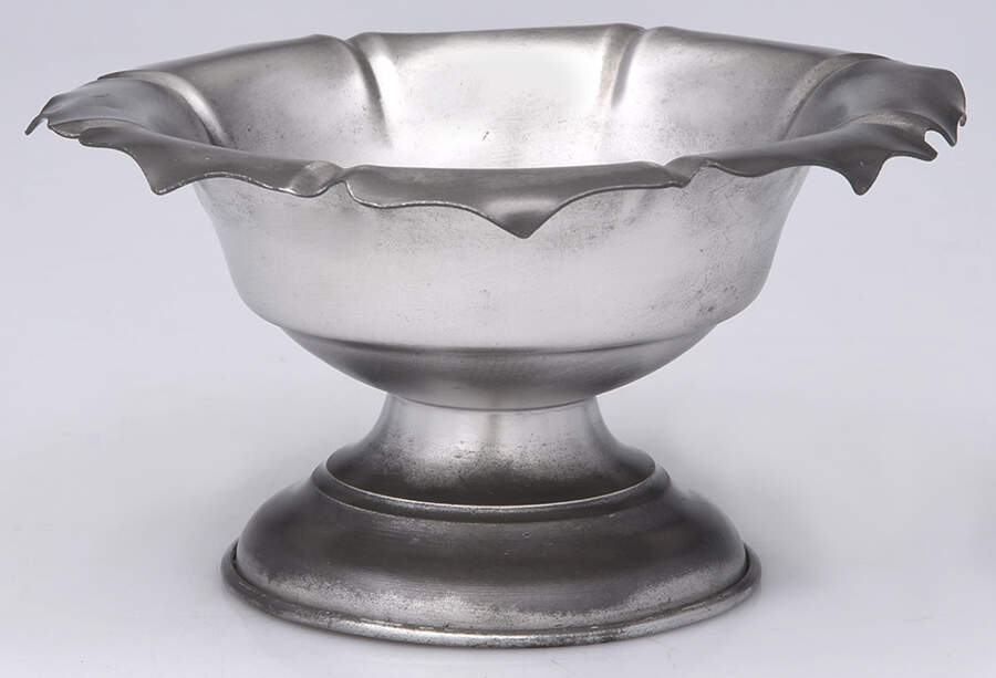 OLO1 (Pewter, Hollowware) Small Compote by Old Colony-1