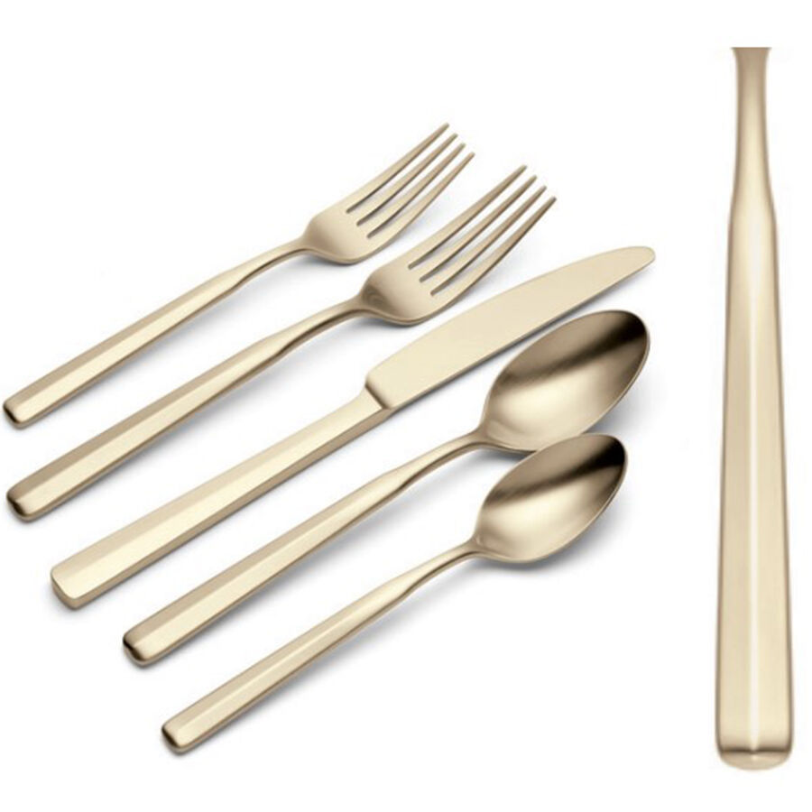 Ryder Champagne (Stainless) Fork by Oneida Silver-1