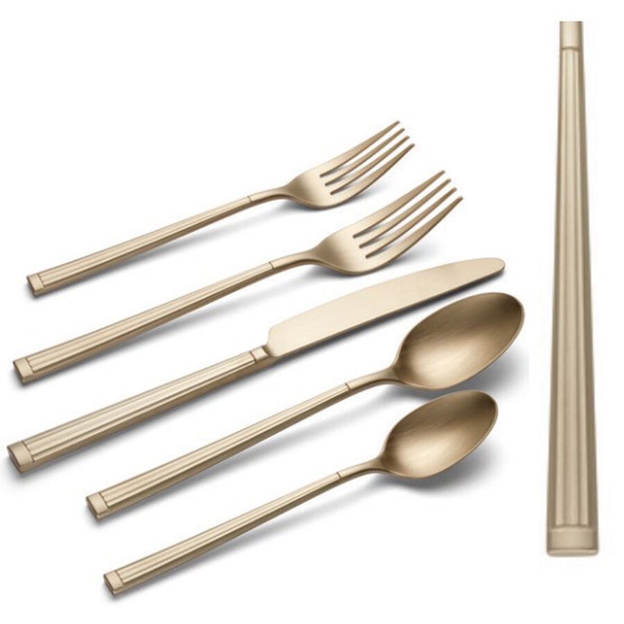 Robyn Champagne Mist (Stainless) Fork by Oneida Silver-1