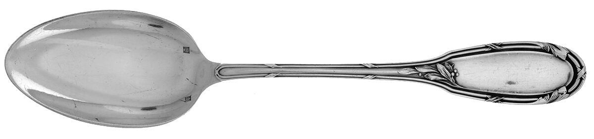ORB4 (Silverplate) Place/Oval Soup Spoon by Orbrille-1