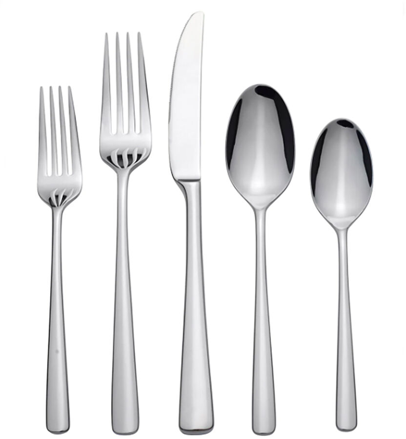 Doublet (Stainless) Fork by Oneida Silver-1