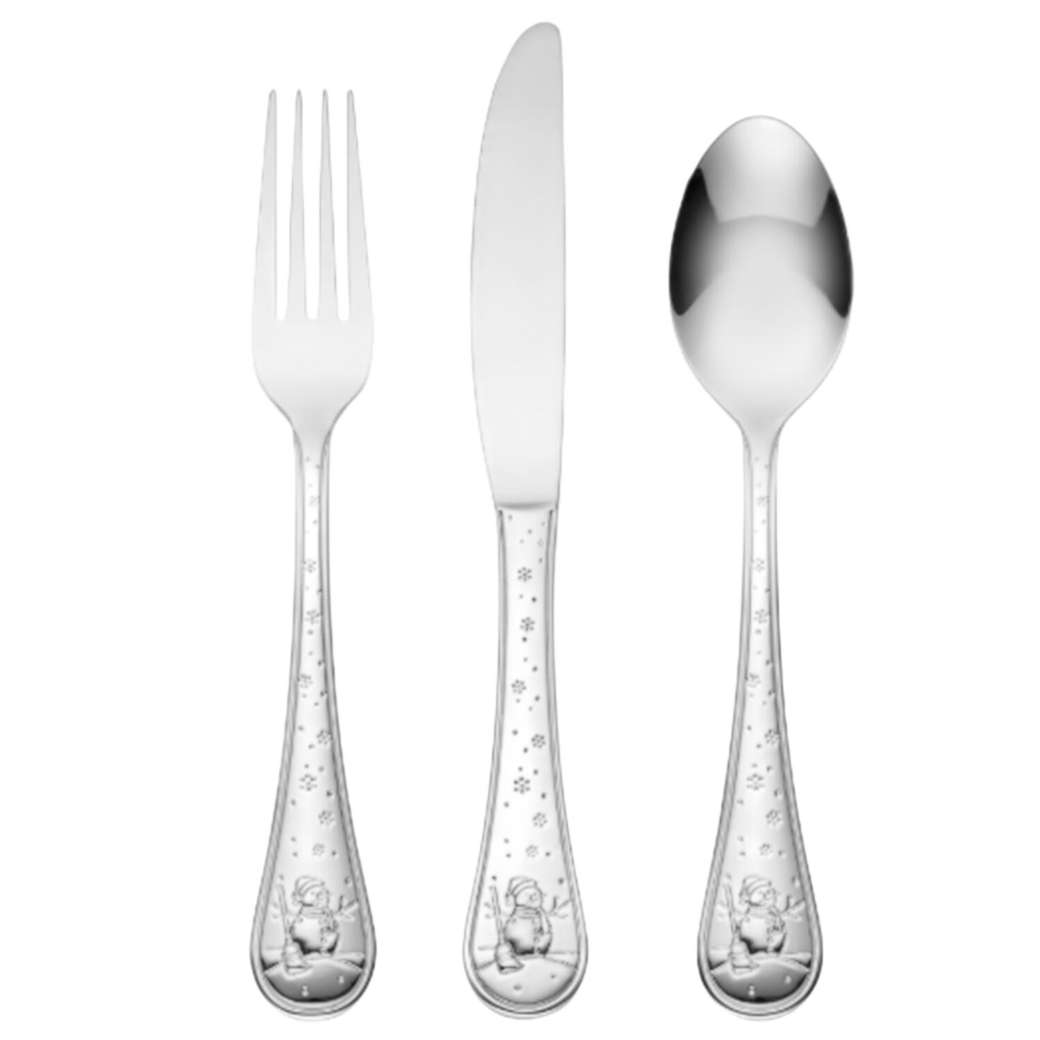 Merry & Bright Fork by Oneida Silver-1