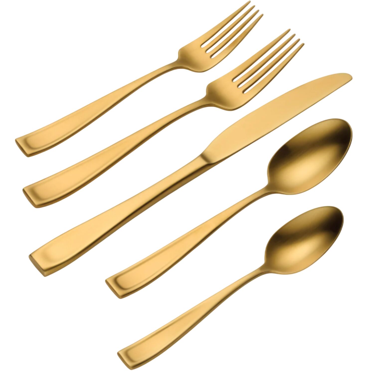 Moda Gold (Gold Electroplate) Fork by Oneida Silver-1