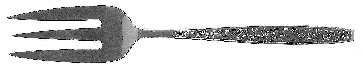 Harvest (Stainless) Medium Solid Cold Meat Serving Fork by Pageant-1