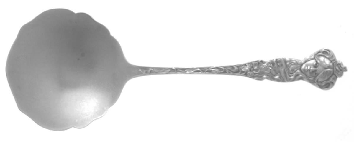 Daphne (Sterling, 1900) Solid Bon Bon Spoon by Paye & Baker Mfg Co-1