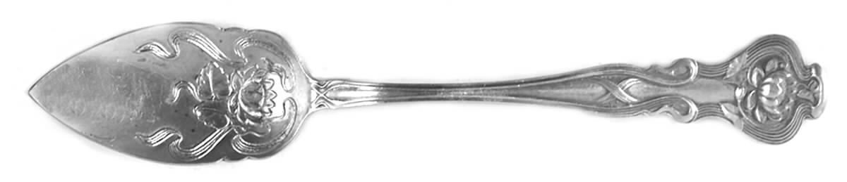 Pond Lily (Sterling, 1900) Fruit/Orange Spoon by Paye & Baker Mfg Co-1