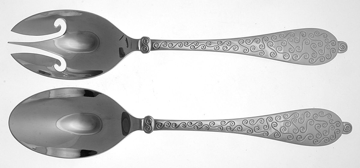 Casba (Stainless) Solid Serving Set by Pottery Barn-1