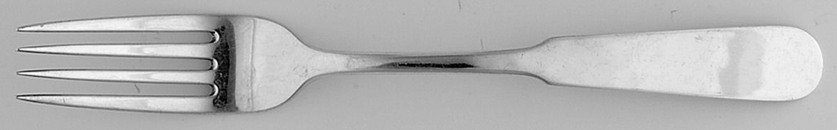 Chino (Sterling, 1930) Luncheon/Dessert Fork, Solid Piece by Porter Blanchard-1
