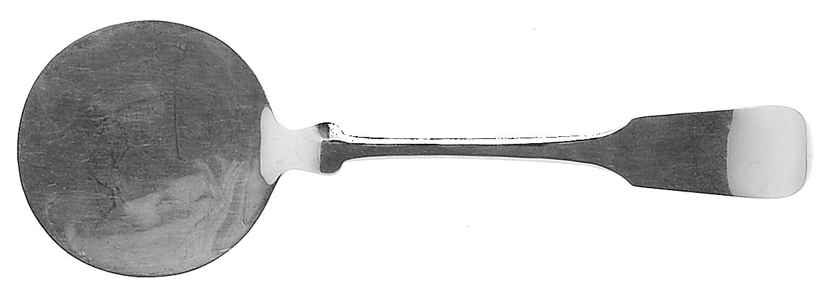 Fiddle (Sterling, 1800) Tomato Server, Solid Piece by Porter Blanchard-1