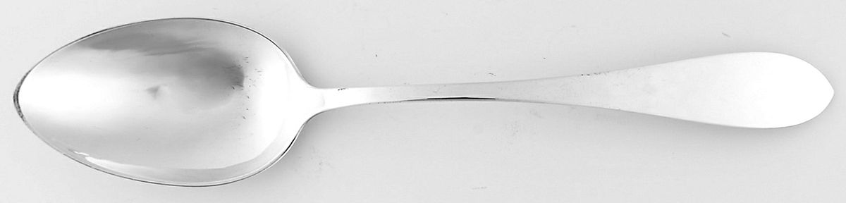 Pointed (Sterling, 1800) Dessert/Oval Soup Spoon by Porter Blanchard-1