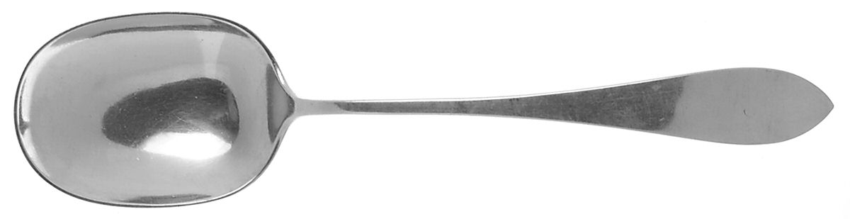 Pointed (Sterling, 1800) Solid Salad Serving Spoon by Porter Blanchard-1