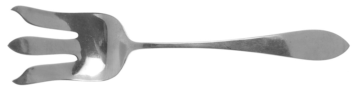 Pointed (Sterling, 1800) Solid Salad Serving Fork by Porter Blanchard-1