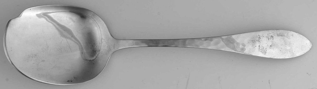 Pointed (Sterling, 1800) Tomato Server, Solid Piece by Porter Blanchard-1