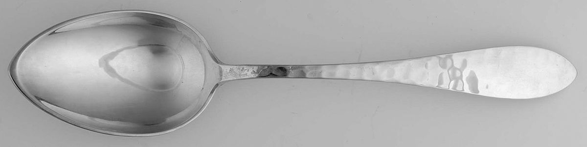 Pointed (Sterling, 1800) Tablespoon (Serving Spoon) by Porter Blanchard-1
