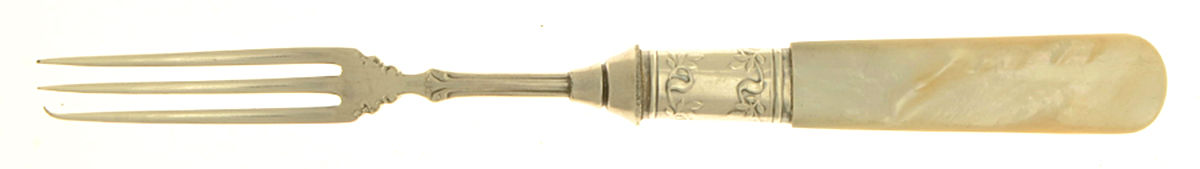 Flatware (Sterling Bolster) Pearl Handle Individual Berry Fork by Pearl Handle-1