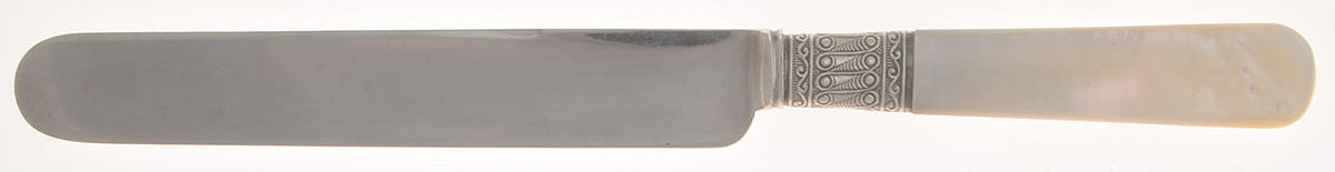 Flatware (Sterling Bolster) Pearl Handle Breakfast Knife by Pearl Handle-1