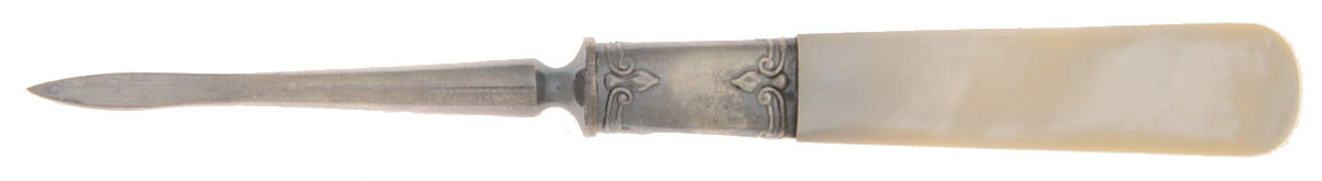 Flatware (Sterling Bolster) Pearl Handle Nut Pick by Pearl Handle-1