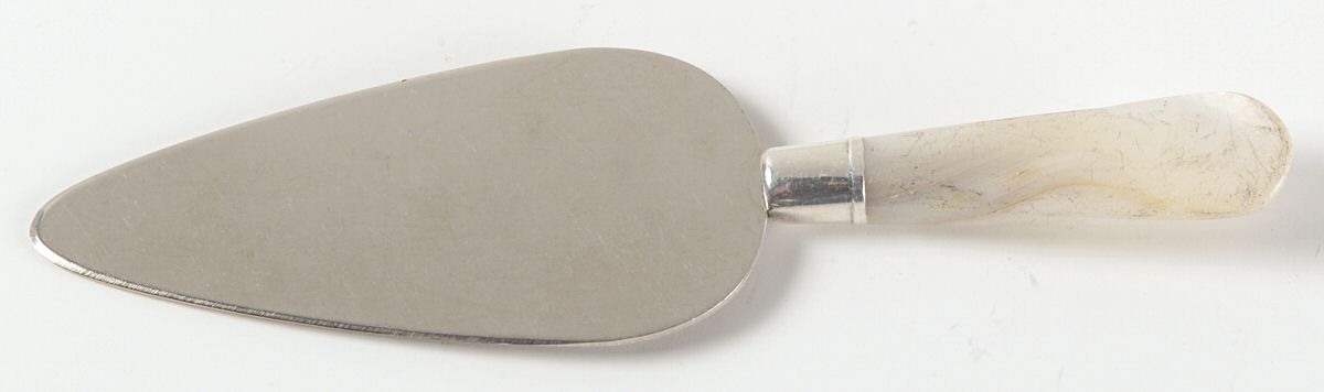 Flatware (Sterling Bolster) Pearl Handle Cheese Server by Pearl Handle-1