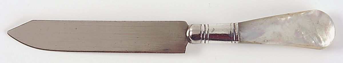 Flatware (Sterling Bolster) Pearl Handle Individual Fruit Knife by Pearl Handle-1
