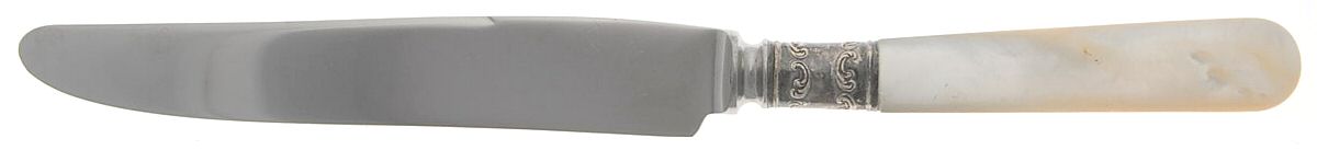 Flatware (Sterling Bolster) New French Hollow Knife by Pearl Handle-1