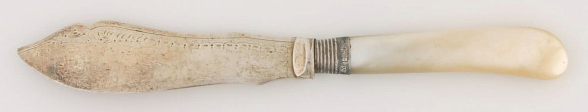 Flatware (Sterling Bolster) Pearl Handle Master Butter by Pearl Handle-1