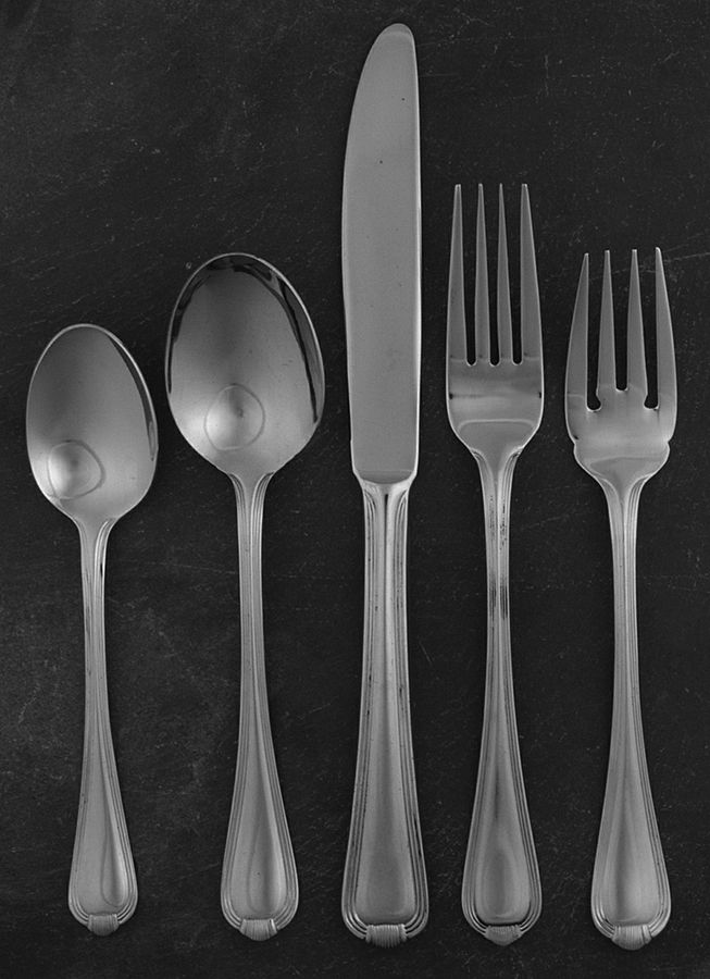 Addison (Stainless) 5 Piece Place Setting by Pfaltzgraff-1
