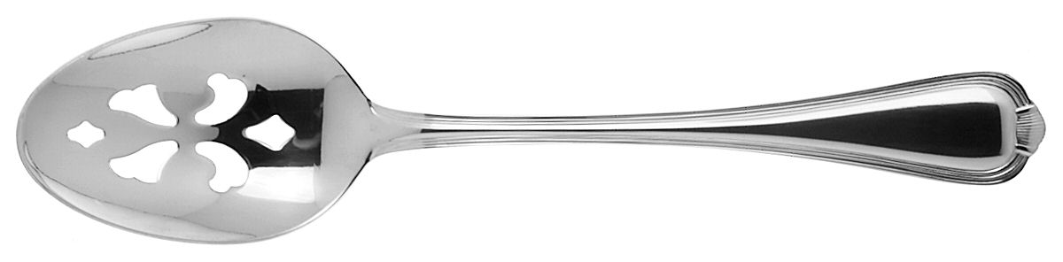Addison (Stainless) Pierced Tablespoon (Serving Spoon) by Pfaltzgraff-1