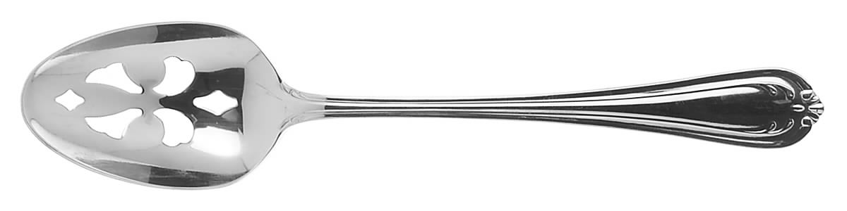 Ansonia (Stainless) Pierced Tablespoon (Serving Spoon) by Pfaltzgraff-1