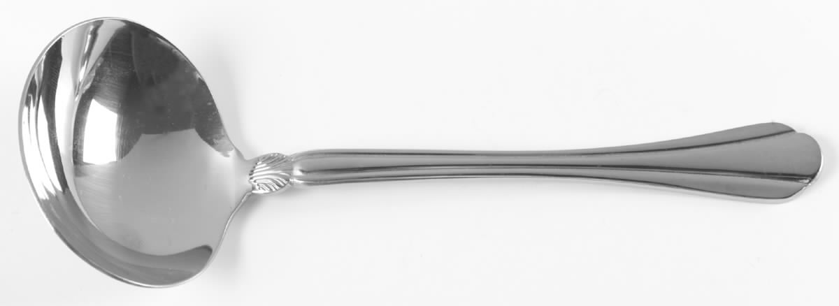 Artesia (Stainless) Solid Gravy Ladle by Pfaltzgraff-1